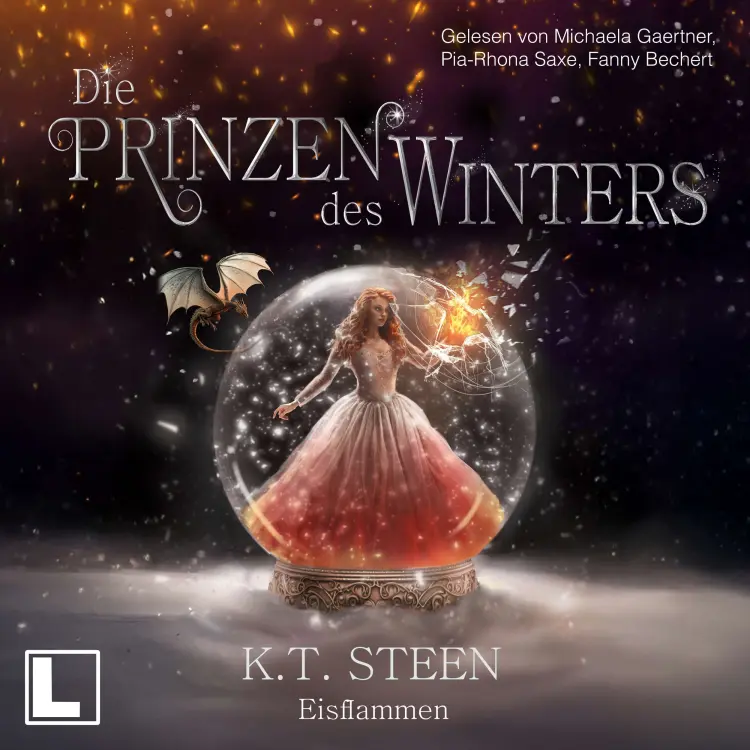 Cover von K. T. Steen - Eisfeuer-Saga - Band 3 - Die Prinzen des Winters - Eisflammen