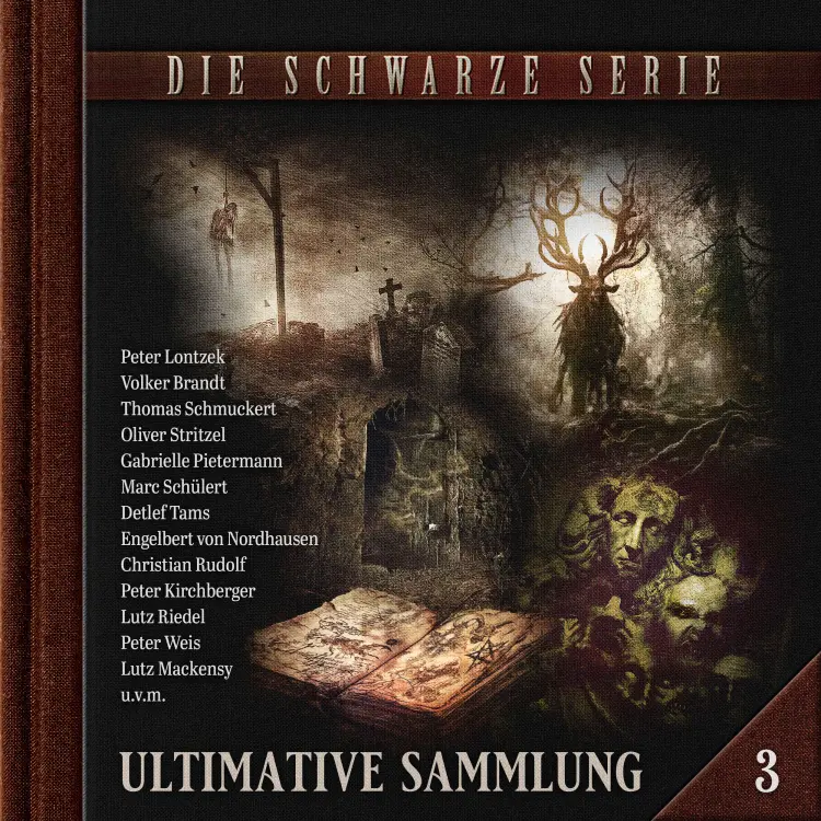 Cover von Die schwarze Serie - Ultimative Sammlung Volume 3