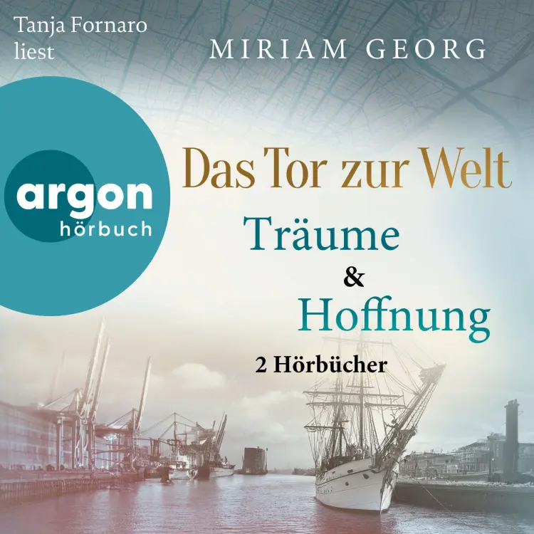 Cover von Miriam Georg - Die Hamburger Auswandererstadt - Bundle 1 - Das Tor zur Welt 1 & 2 - Träume & Hoffnung