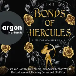 Cover - Jasmine Mas - Villains of Lore - Band 2 - Bonds of Hercules - Liebe das Monster in mir