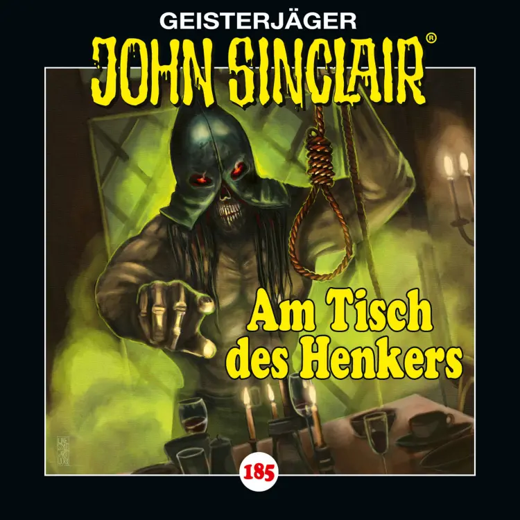 Cover von John Sinclair - Folge 185 - Am Tisch des Henkers