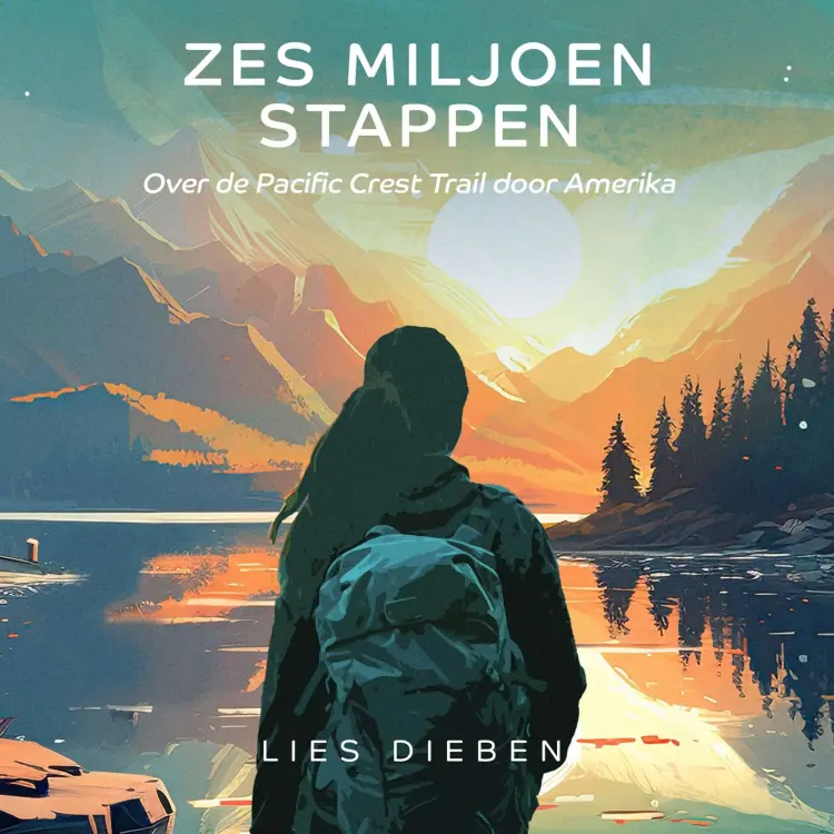 Cover von Lies Dieben - Zes miljoen stappen - Over de Pacific Crest Trail door Amerika