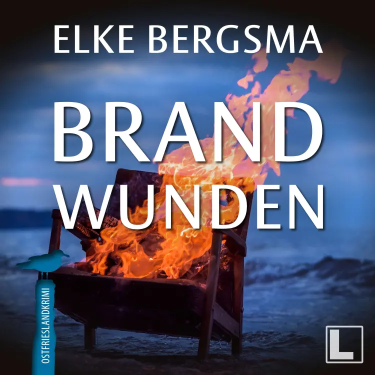 Cover von Elke Bergsma - Büttner und Hasenkrug ermitteln - Band 10 - Brandwunden