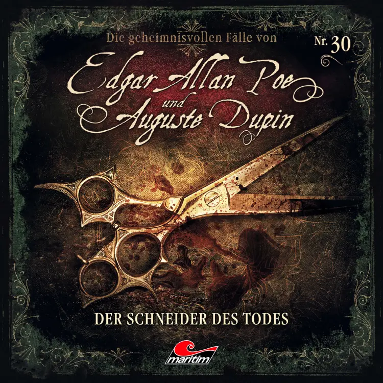 Cover von Edgar Allan Poe & Auguste Dupin - Folge 30 - Der Schneider des Todes