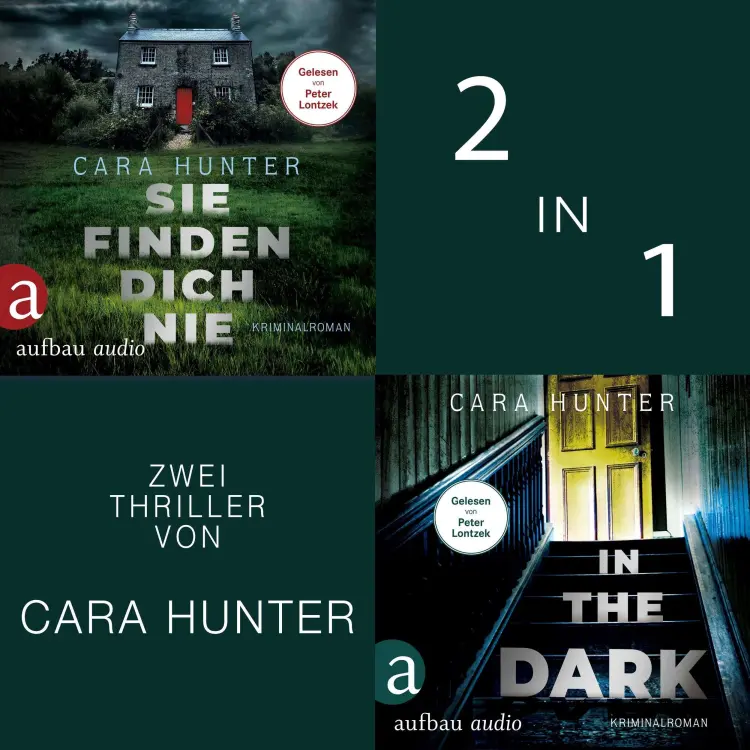 Cover von Cara Hunter - Sie finden dich nie & In the Dark - Keiner weiß, wer sie sind