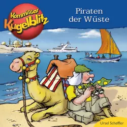 Cover - Ursel Scheffler - Kommissar Kugelblitz - Piraten der Wüste