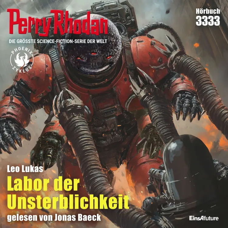 Cover von Leo Lukas - Perry Rhodan - Erstauflage 3333 - Labor der Unsterblichkei