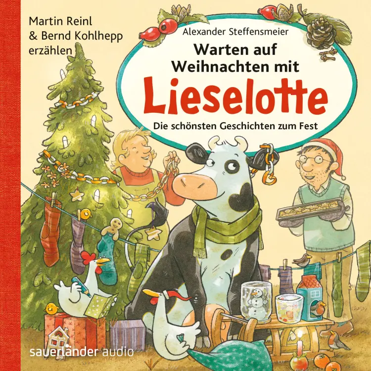 Cover von Alexander Steffensmeier - Warten auf Weihnachten mit Lieselotte - Die schönsten Geschichten zum Fest