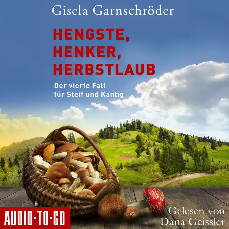 Cover von Gisela Garnschröder - Ein-Steif-und-Kantig-Krimi - Band 4 - Hengste, Henker, Herbstlaub