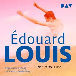 Cover - Édouard Louis - Der Absturz