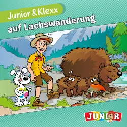 Cover - Junior & Klexx - Band 4 - Junior & Klexx auf Lachswanderung