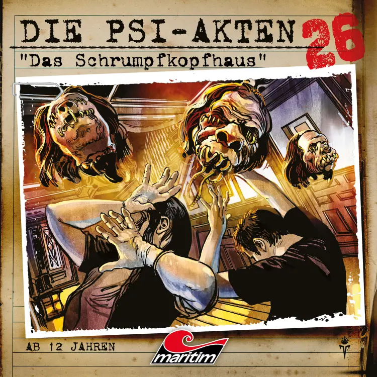Cover von Die PSI-Akten - Folge 26 - Das Schrumpfkopfhaus