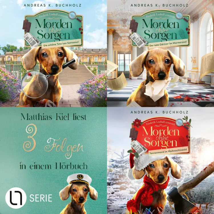 Cover von Andreas K. Buchholz - Morden ohne Sorgen - Sammelband 1: Folge 1-3