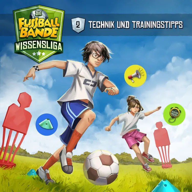 Cover von Die Fussballbande - Folge 2 - Technik und Trainingstipps