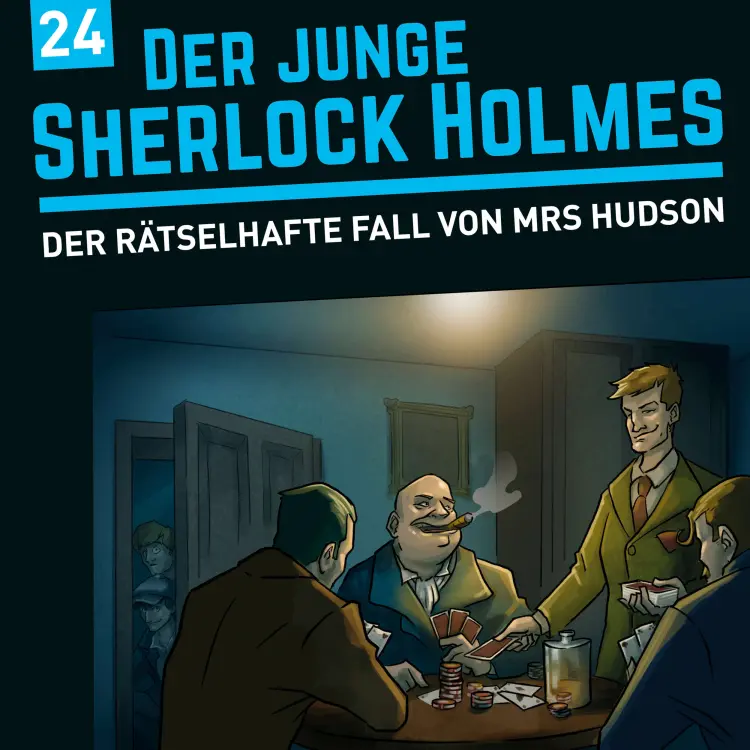 Cover von Der junge Sherlock Holmes - Folge 24 - Der rätselhafte Fall von Mrs Hudson