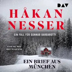 Cover - Håkan Nesser - Gunnar Barbarotti - Band 8 - Ein Brief aus München. Ein Fall für Gunnar Barbarotti
