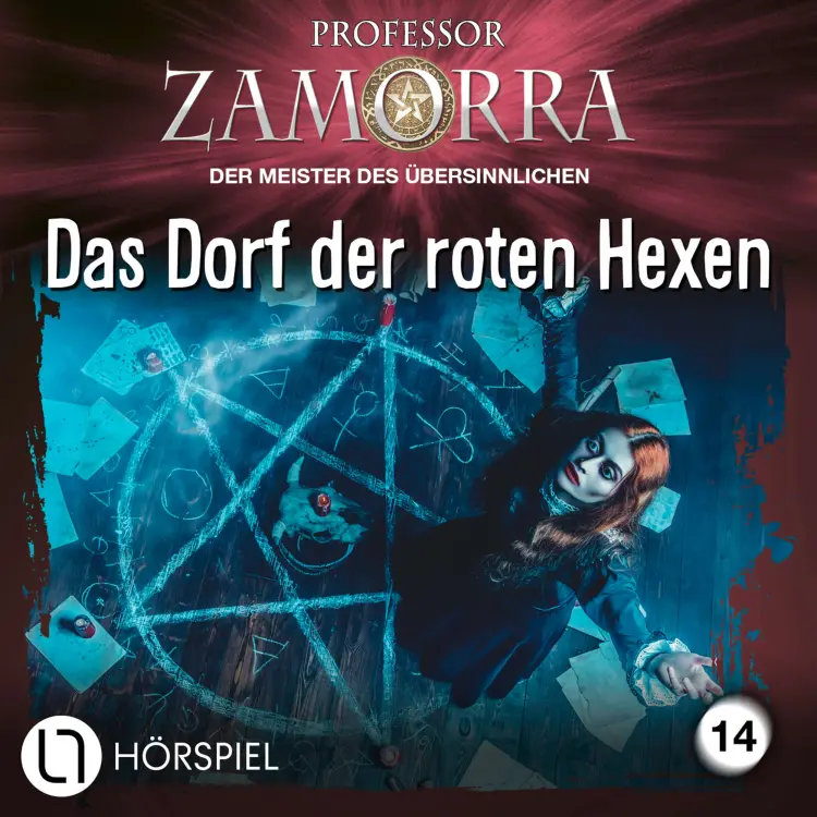 Cover von Professor Zamorra - Folge 14 - Das Dorf der roten Hexen