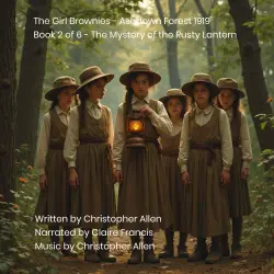 Cover - Christopher Allen - The Rusty Lantern - The Girl Brownies - Ashdown Forest 1919, Book 2