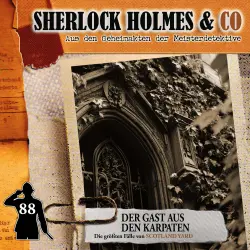 Cover - Sherlock Holmes & Co - Folge 88 - Der Gast aus den Karpaten