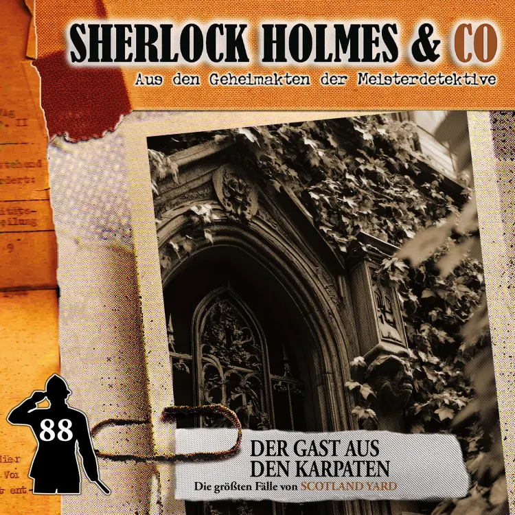 Cover von Sherlock Holmes & Co - Folge 88 - Der Gast aus den Karpaten