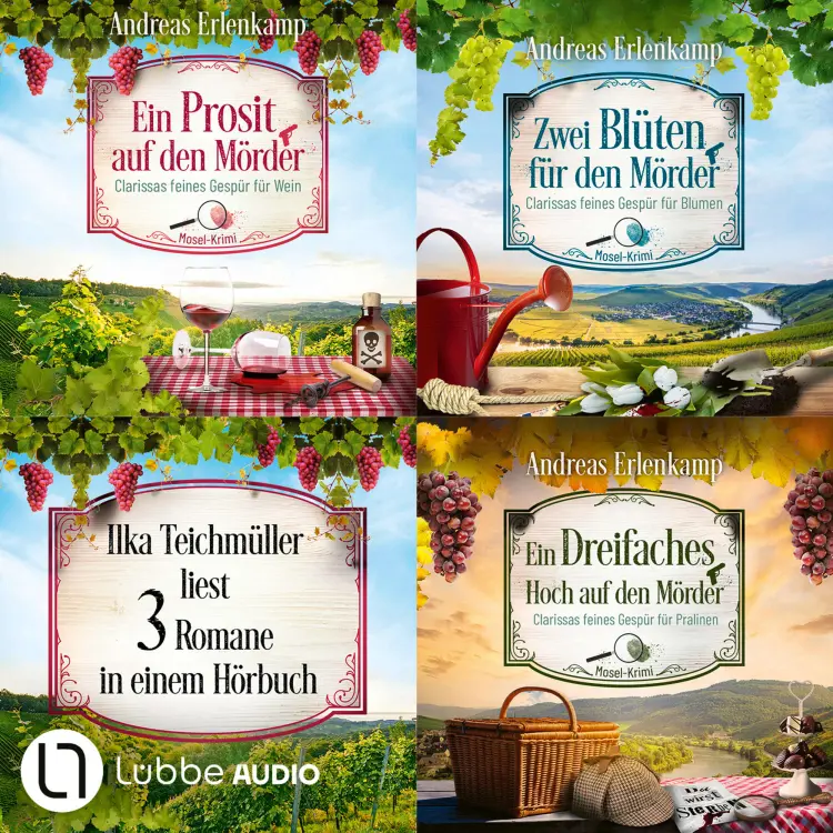 Cover von Andreas Erlenkamp - Ein Fall für den Krimi-Club 3 in 1 - Teil 1 - Mosel-Krimi 1-3