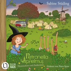 Cover - Sabine Städing - Petronella Apfelmus - Teil 13 - Hexenschuss und Zaubernuss