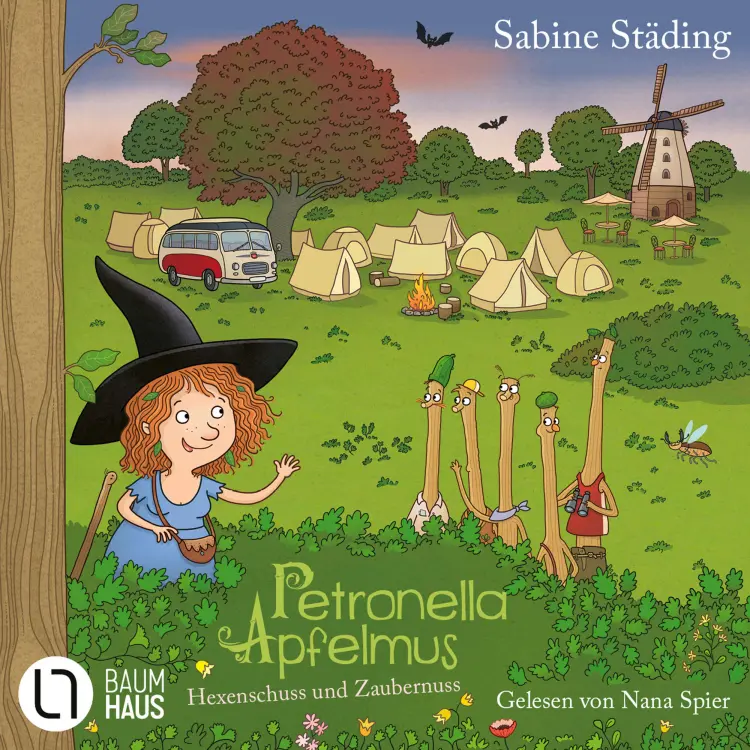Cover von Sabine Städing - Petronella Apfelmus - Teil 13 - Hexenschuss und Zaubernuss