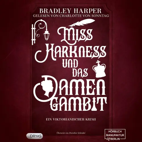 Cover von Bradley Harper - Ein viktorianischer Krimi mit Margaret Harkness - Band 2 - Miss Harkness und das Damengambit