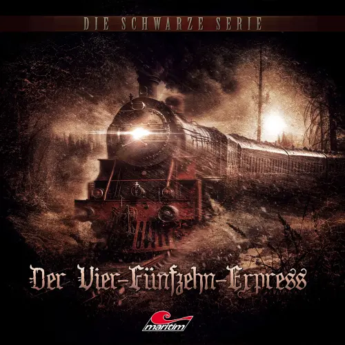 Cover von Die schwarze Serie - Folge 33 - Der Vier-Fünfzehn-Express