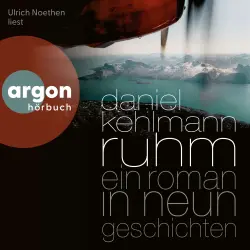 Cover - Daniel Kehlmann - Ruhm - Ein Roman in neun Geschichten