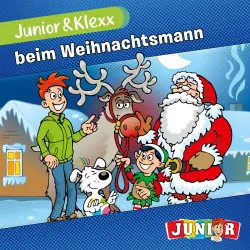 Cover - Junior & Klexx - Band 7 - Junior & Klexx beim Weihnachtsmann