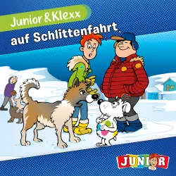 Cover - Junior & Klexx - Band 8 - Junior & Klexx auf Schlittenfahrt