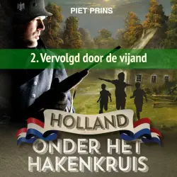 Cover - Piet Prins - Holland onder het hakenkruis - Deel 2 - Vervolgd door de vijand