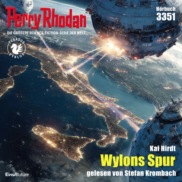 Cover von Kai Hirdt - Perry Rhodan - Erstauflage 3351 - Wylons Spur