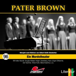 Cover - Pater Brown - Folge 96 - Ein Mordstheater