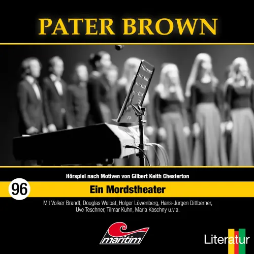 Cover von Pater Brown - Folge 96 - Ein Mordstheater