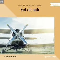 Cover - Antoine de Saint-Exupéry - Vol de nuit