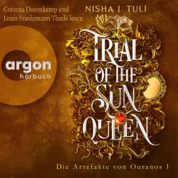 Cover - Nisha J. Tuli - Die Artefakte von Ouranos - Band 1 - Trial of the Sun Queen