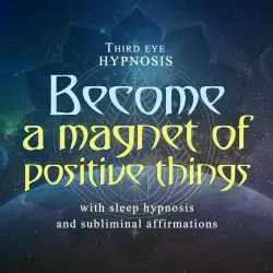 Cover - Third eye hypnosis - Become a magnet of positive things - With sleep hypnosis and subliminal affirmations