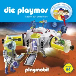 Cover - Die Playmos - Das Original Playmobil Hörspiel - Folge 64 - Leben auf dem Mars